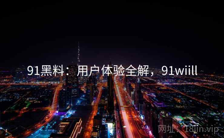 91黑料：用户体验全解，91wiill  第1张