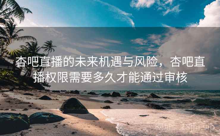 杏吧直播的未来机遇与风险，杏吧直播权限需要多久才能通过审核  第2张